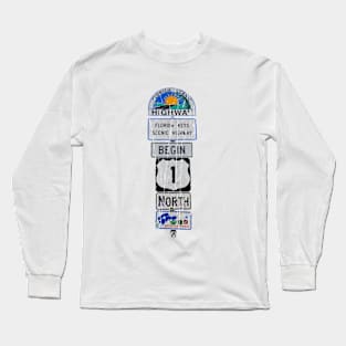 FLORIDA SCENIC HIGHWAY SIGN Long Sleeve T-Shirt